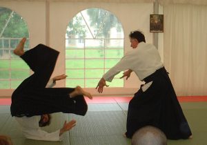 projection d'aïkido