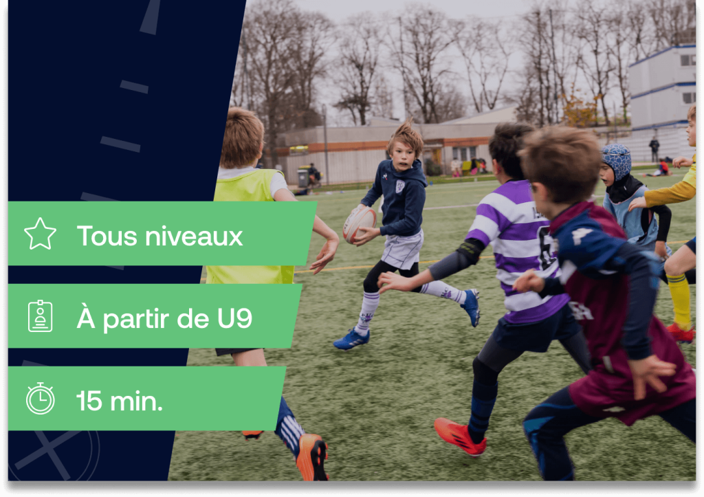 Ballon D'Entraînement Rugby MOMENTUM Precision - Cousu Main, Vessie Latex
