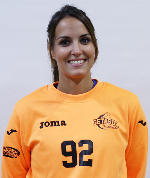 Sandra Diaz, entrenadora del equipo masculino del GMadrid Balonmano